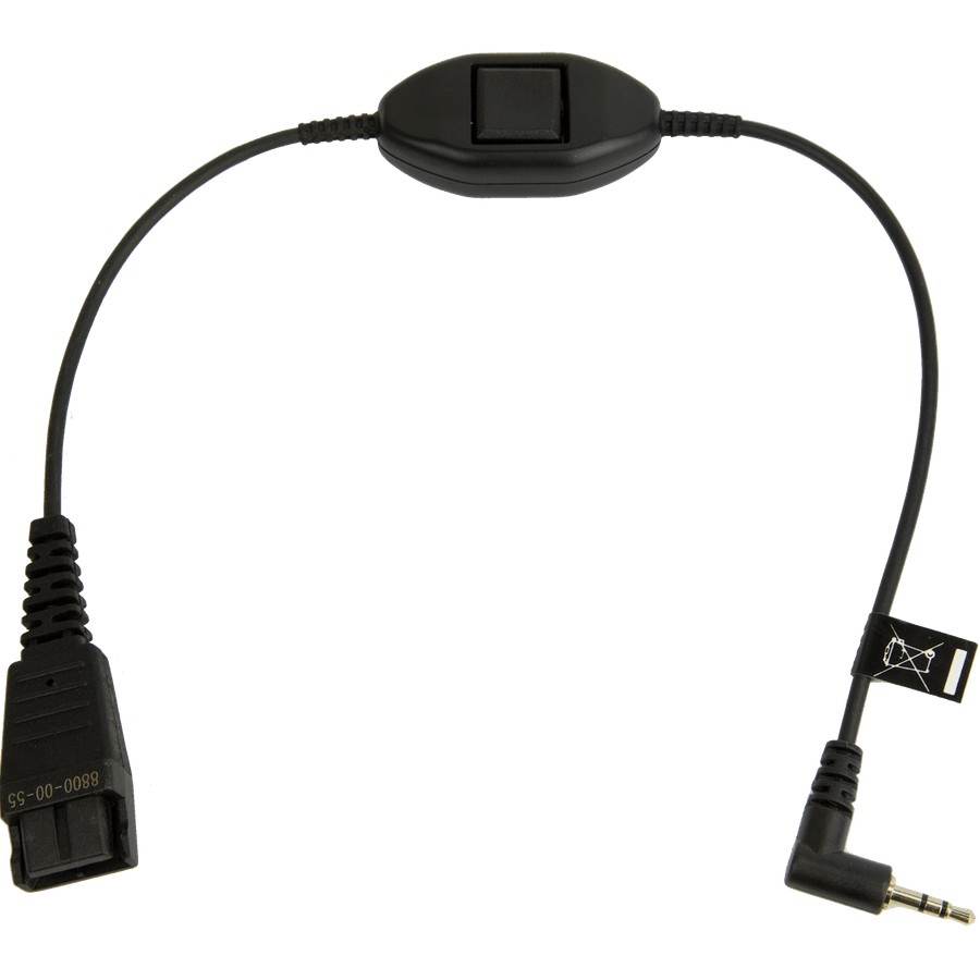 Audio kabel JABRA 8800-00-55 0.3 m QD 2.5mm jack crna boja