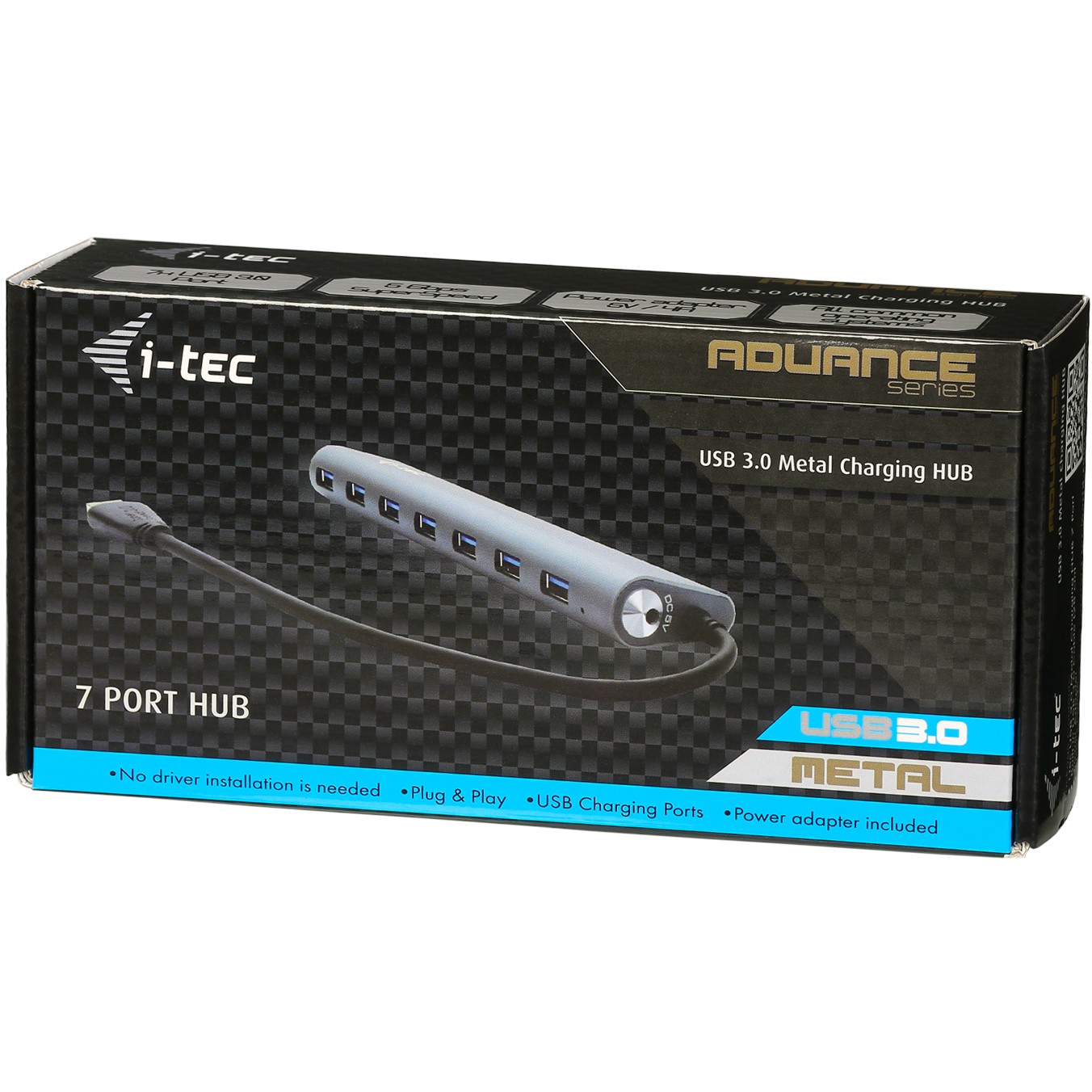 Hub I-TEC Metal Superspeed USB 3.0 7-Port-5