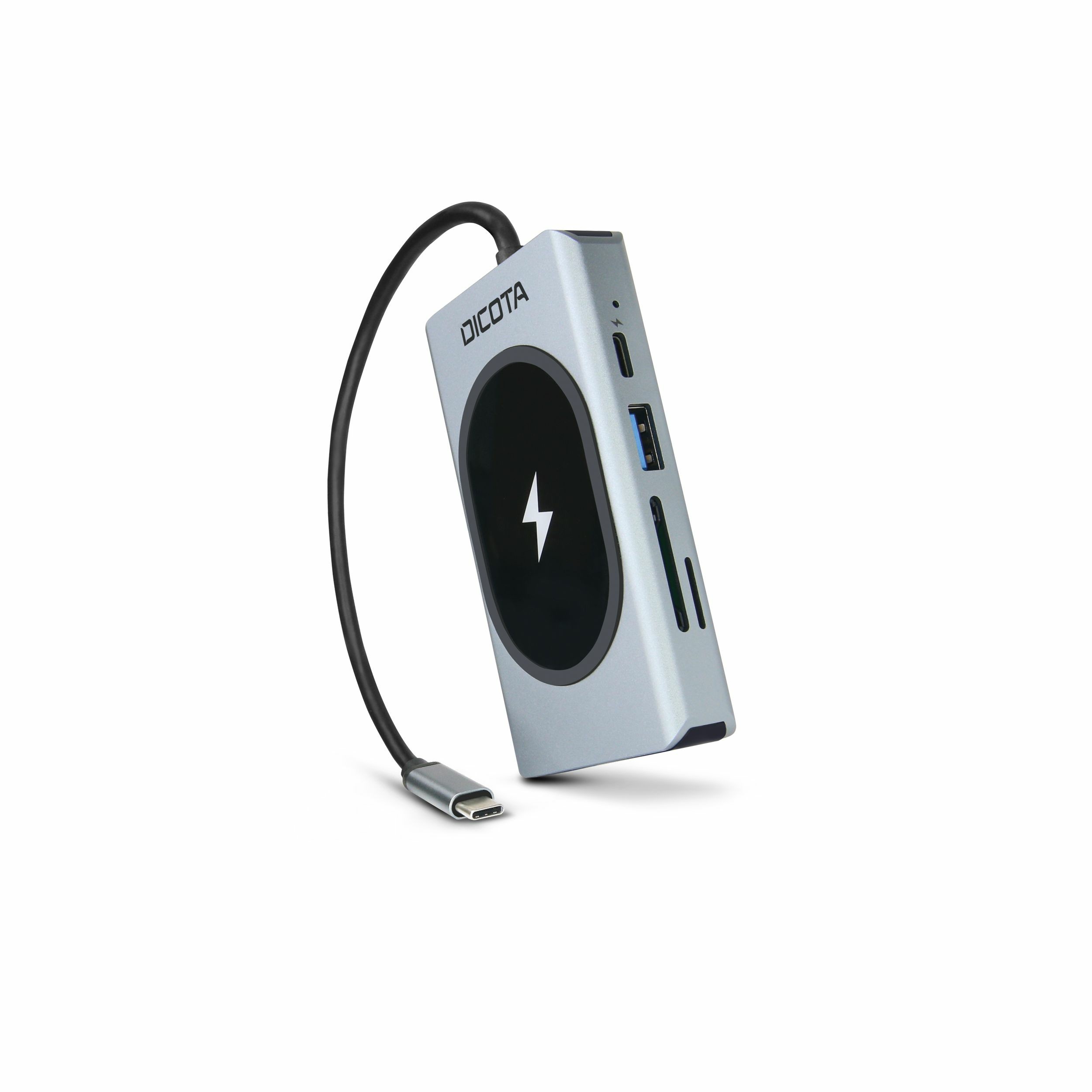 Interface hub DICOTA D32059 USB Type-C crna, srebrna-2