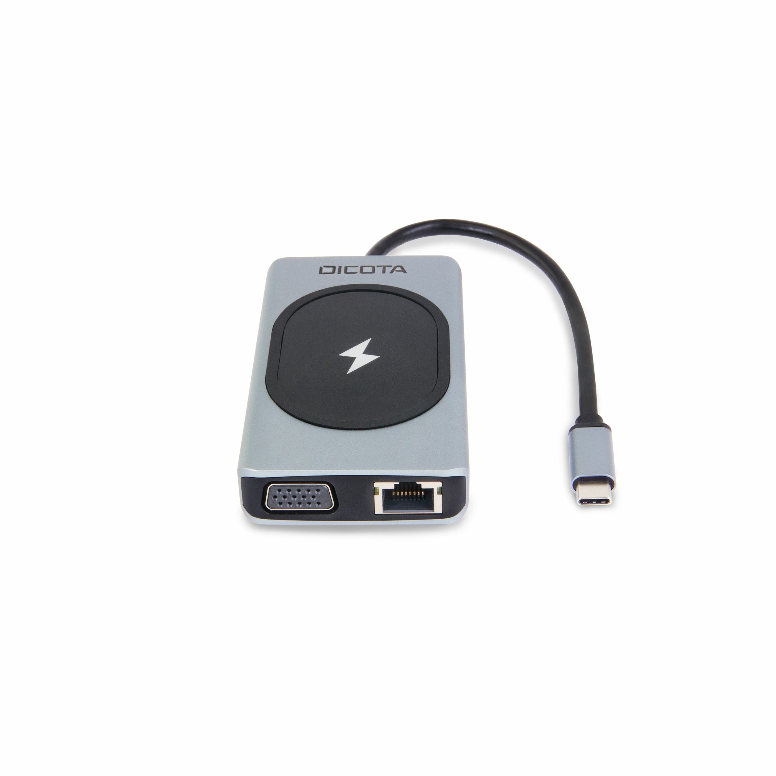 Interface hub DICOTA D32059 USB Type-C crna, srebrna-3