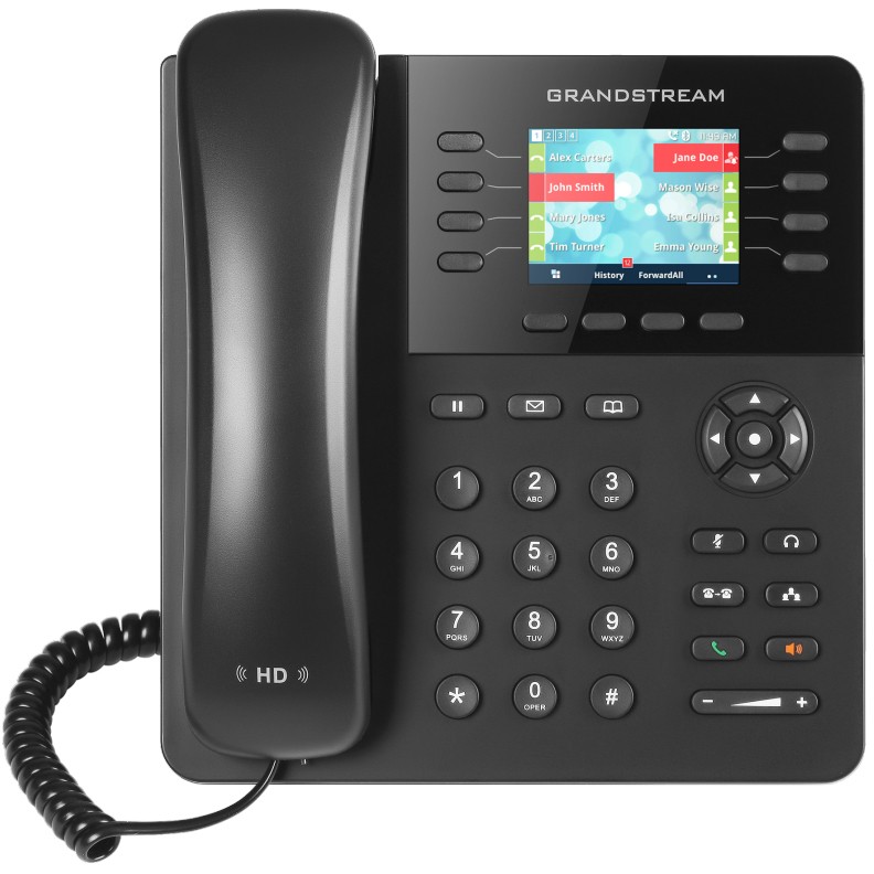 Grandstream Networks GXP2135 IP phone Black 8 lines TFT-0