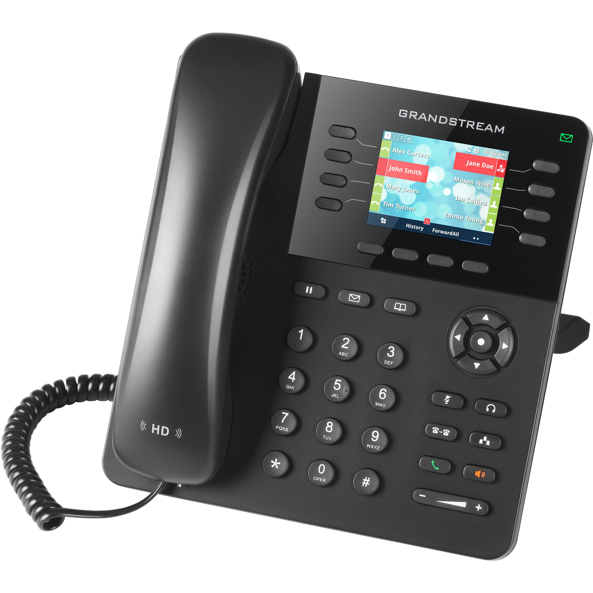 Grandstream Networks GXP2135 IP phone Black 8 lines TFT-1