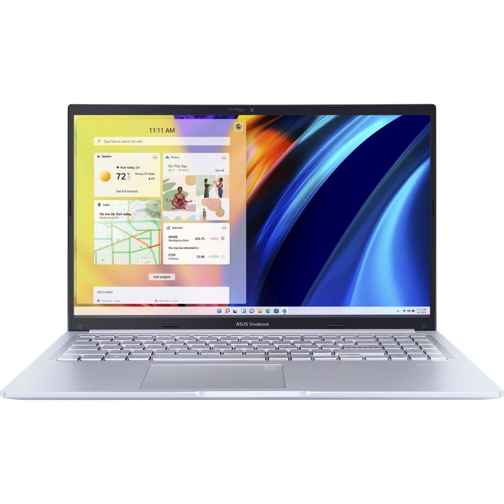 Laptop ASUS Vivobook 15 X1502VA-BQ681W (15.6", IPS, FHD, Intel Core i5-13420H, 16GB, 512GB, Intel UHD Graphics, Windows 11, Non-HR tipkovnica, Srebrna)-1