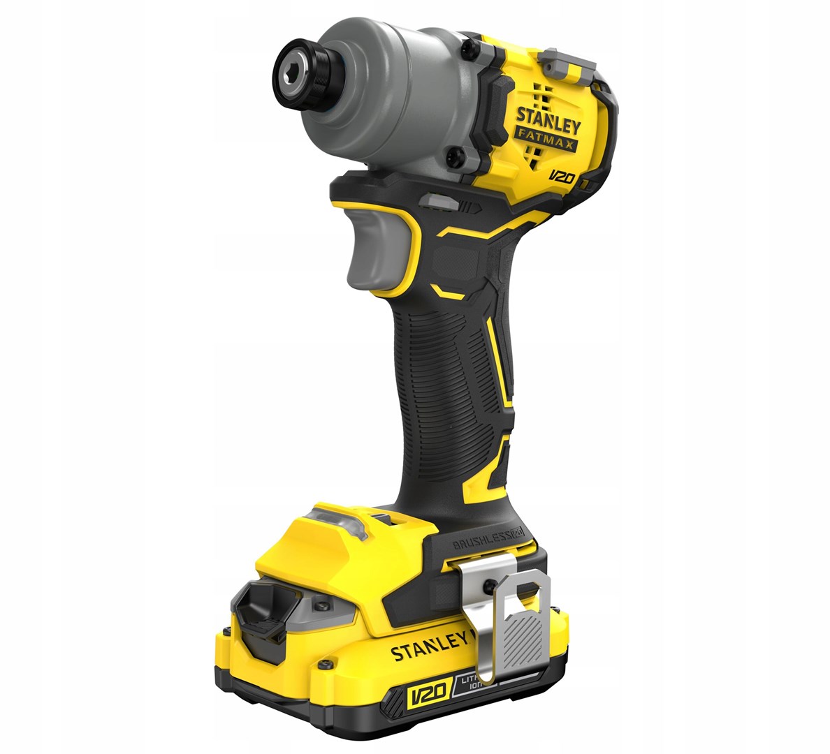 Bušilica s udarnom funkcijom STANLEY Brushless s 2x2Ah baterijama-0