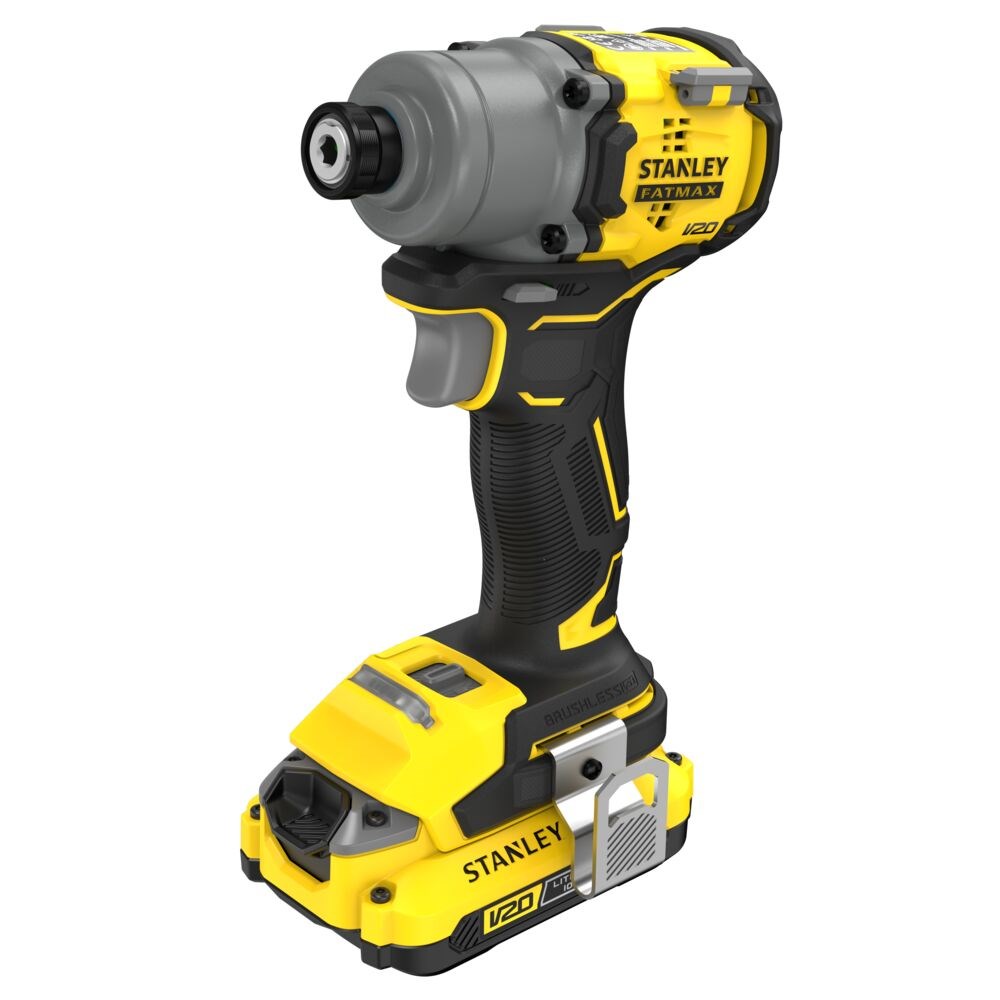 Bušilica s udarnom funkcijom STANLEY Brushless s 2x2Ah baterijama-3