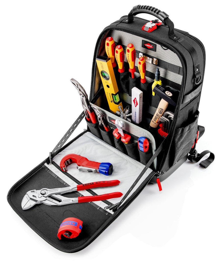 Ruksak za alat KNIPEX Modular X18 (vodoinstalaterski set, 17 komada)-0
