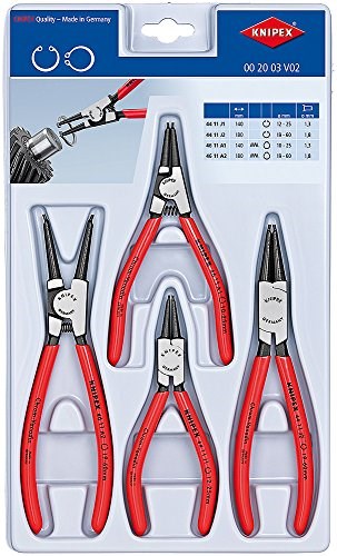 Set kliješta KNIPEX 00 20 03 SB za seger osigurače, 4 komada-0