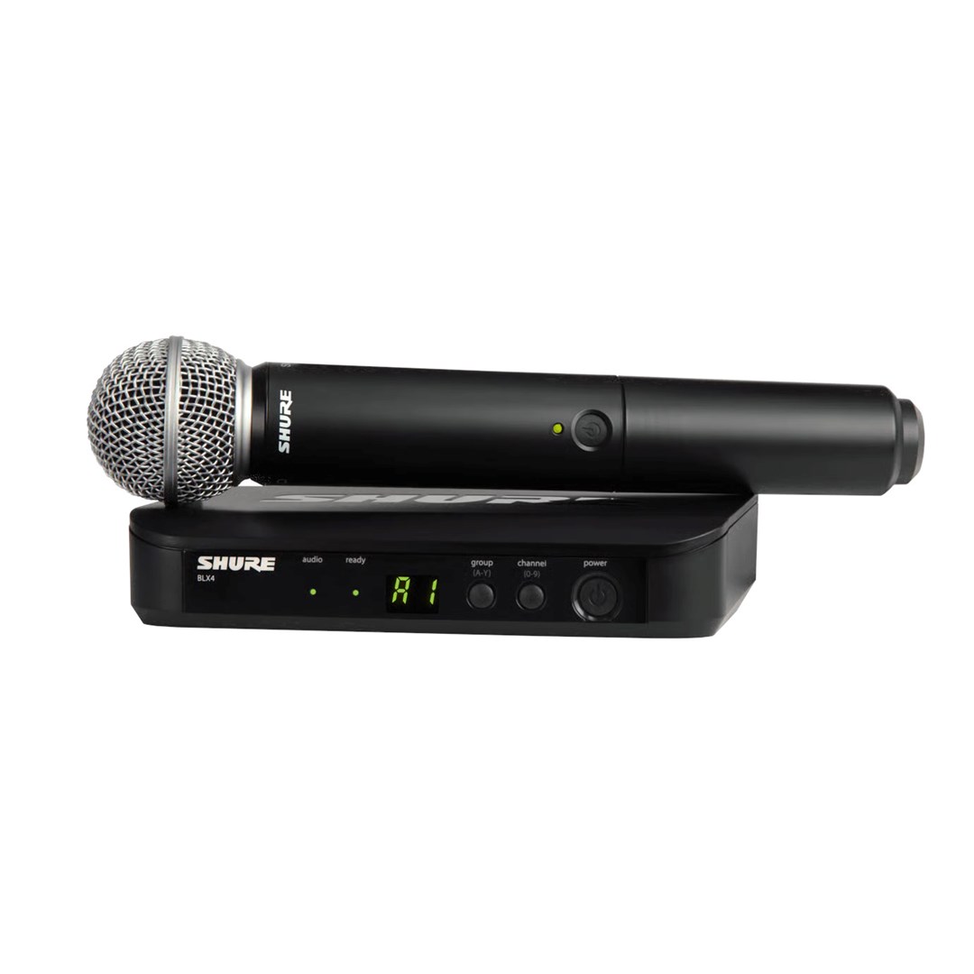 Bežični mikrofon SHURE BLX24E/SM58-H8E (518-542 MHz)-0