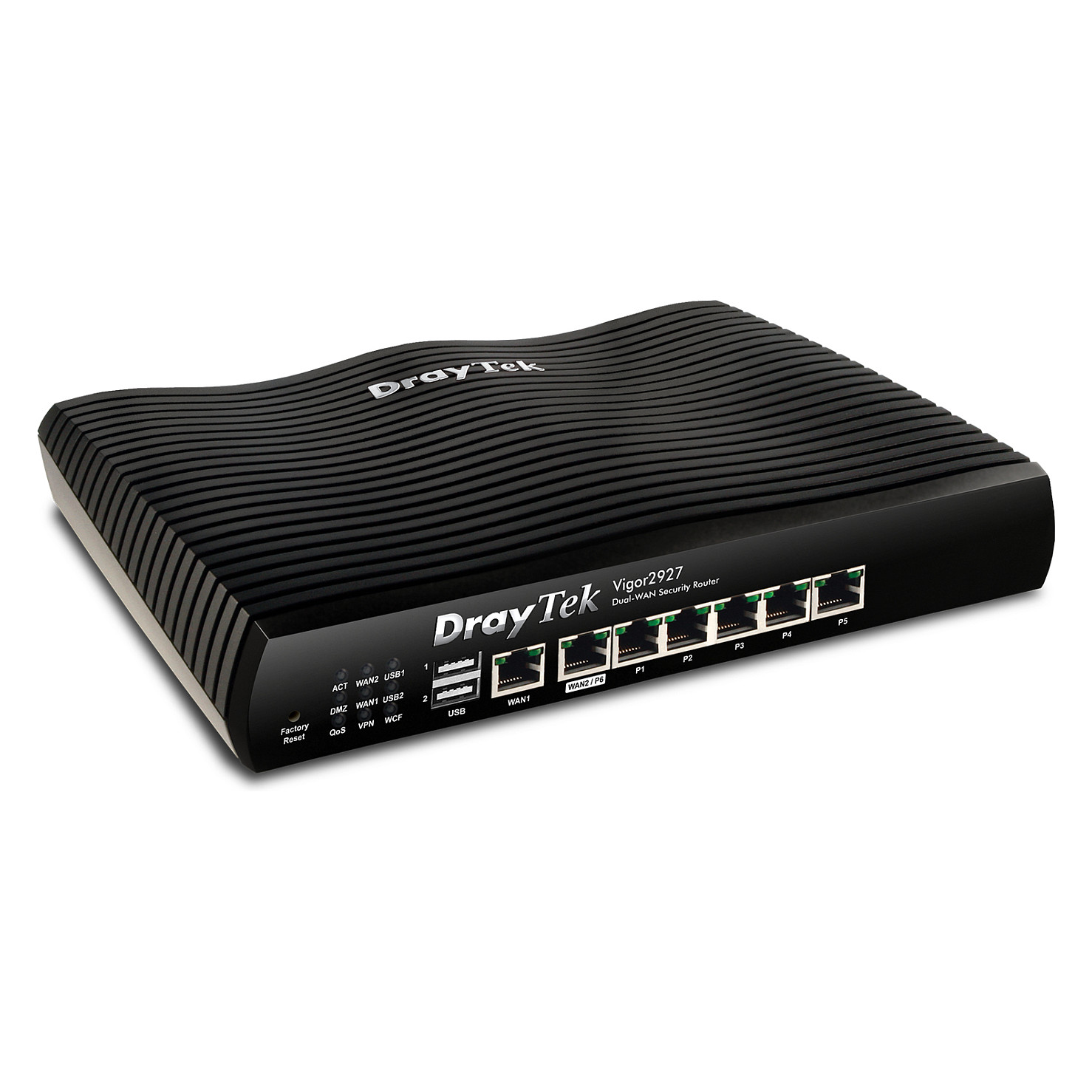 Žični ruter DRAYTEK Vigor2927 (Gigabit Ethernet, crna boja)-0