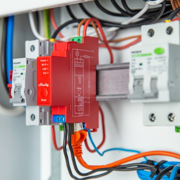 Električni relej SHELLY Pro 1PM Pink 1-2