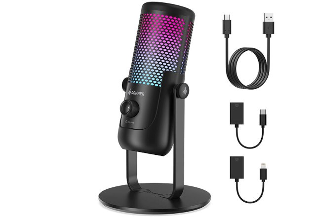 Kondenzatorski mikrofon DONNER Neotrack LX (kardioidni, 20Hz-20kHz, 48V Phantom Power)-2