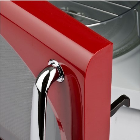 Mikrovalna pećnica GIRMI FM21, 20L, 700W, Grill, Crvena-4