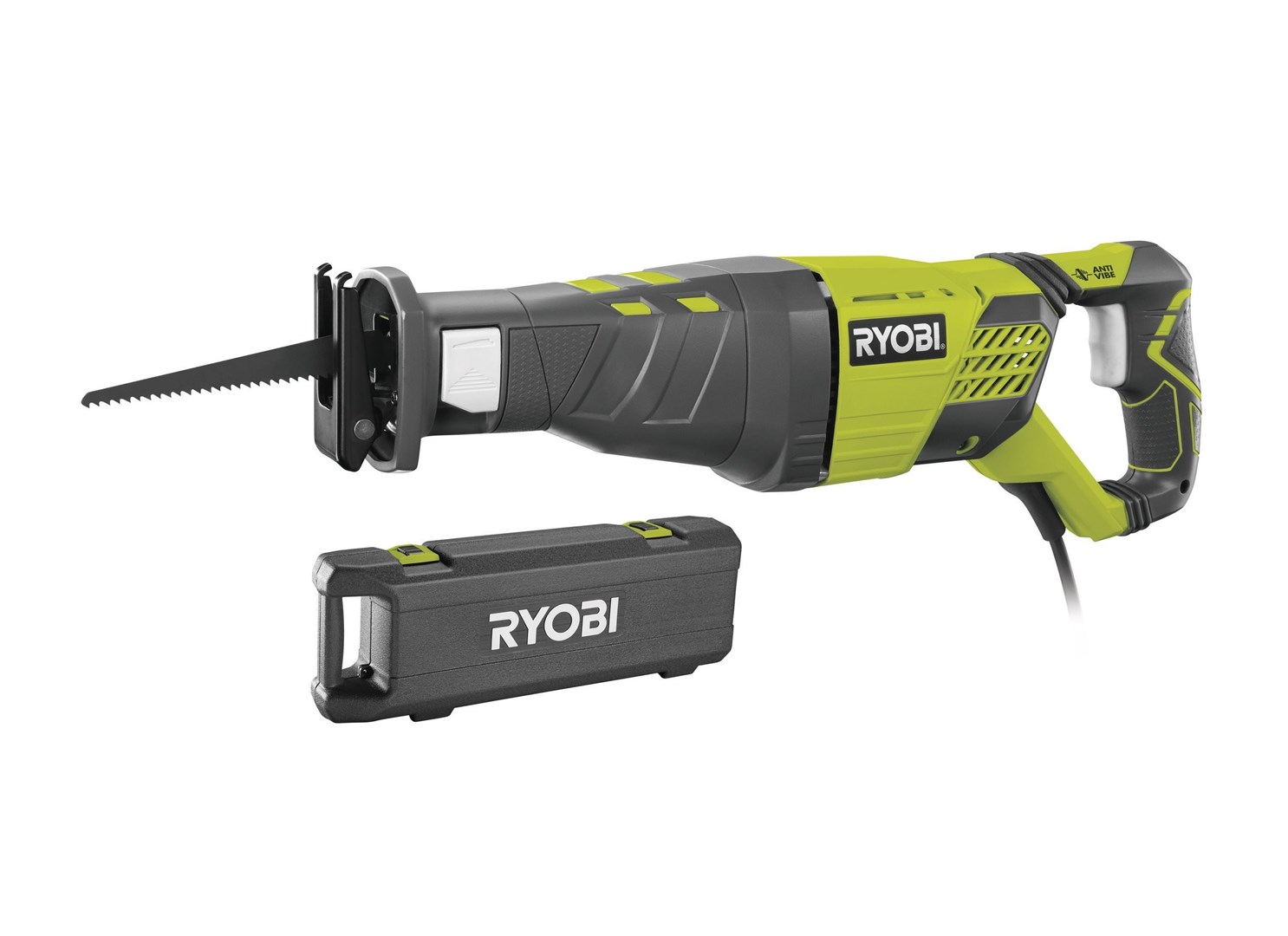 Sabljasta pila RYOBI RRS1200-K (1200W, 30mm hod, antivibracijski sustav, kofer)-2
