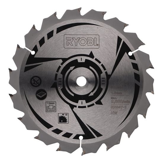 List kružne pile RYOBI CSB150A1 (150 mm, provrt 10 mm, 18 zubaca TCT)-2