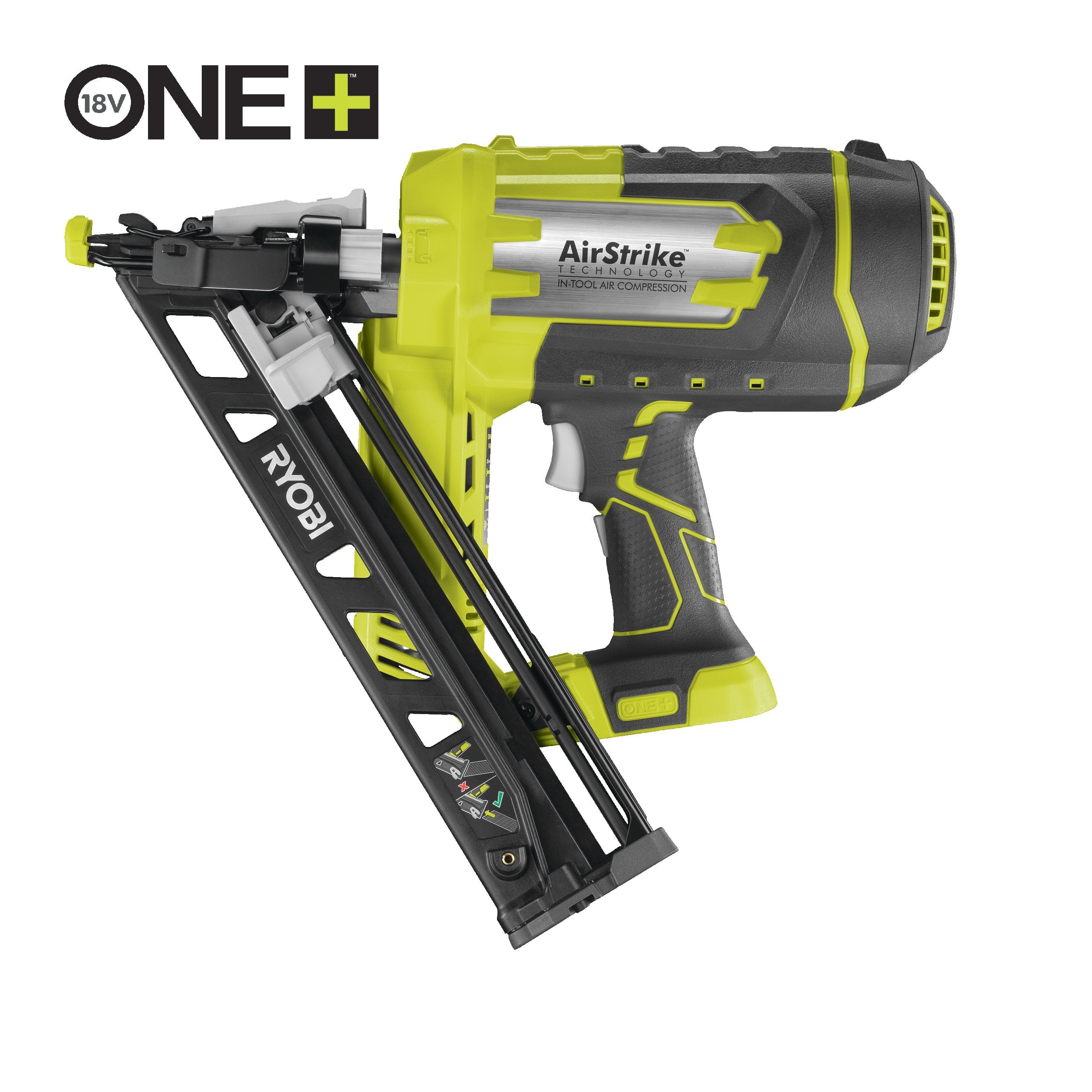 Akumulatorska klamerica RYOBI R15GN18-0 18V ONE+ (15G, 24-64mm, bez baterije)-0