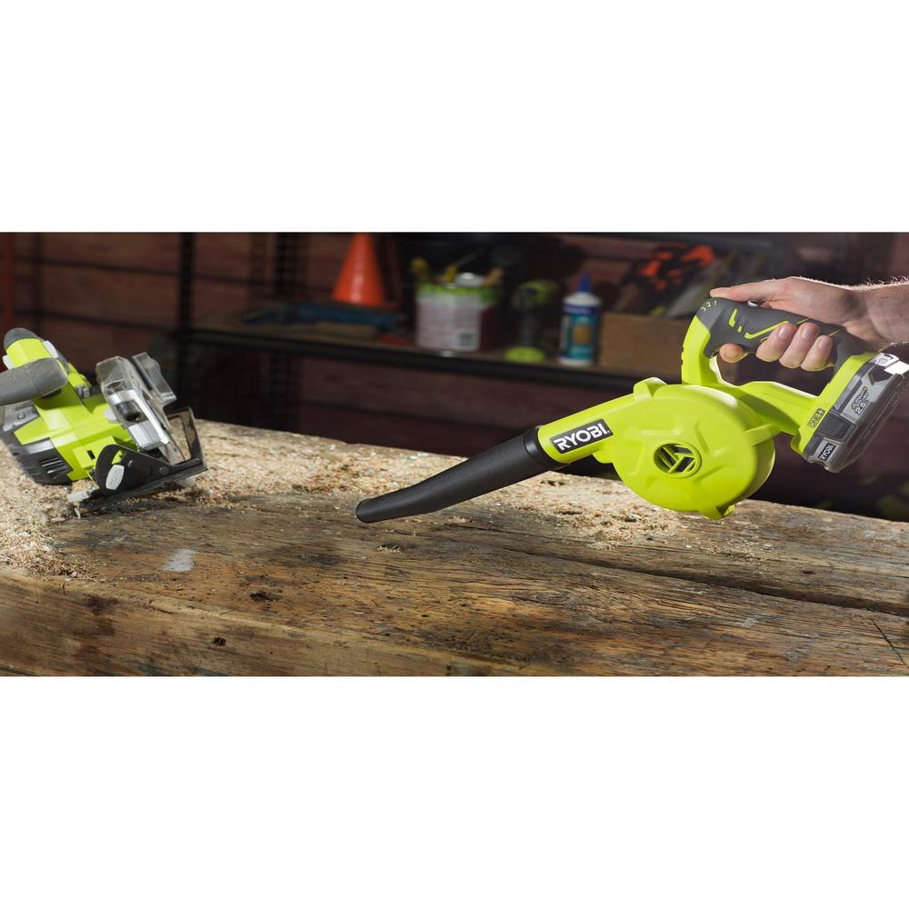 Akumulatorsko puhalo RYOBI R18TB-0 ONE+ 18 V (bez baterije i punjača)-1