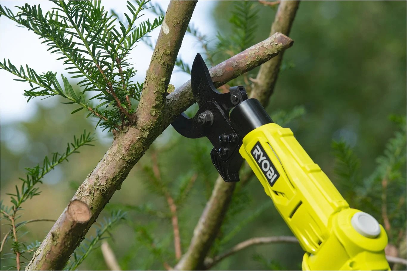Akumulatorske teleskopske škare za grane RYOBI RY18PLA-0 (18V ONE+, do 32mm, 2.7m)-4