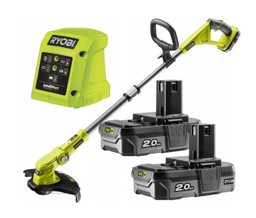 Akumulatorski trimer za travu RYOBI RLT183222S 18V ONE+ (25-30 cm, 2.0Ah baterija, punjač)-0
