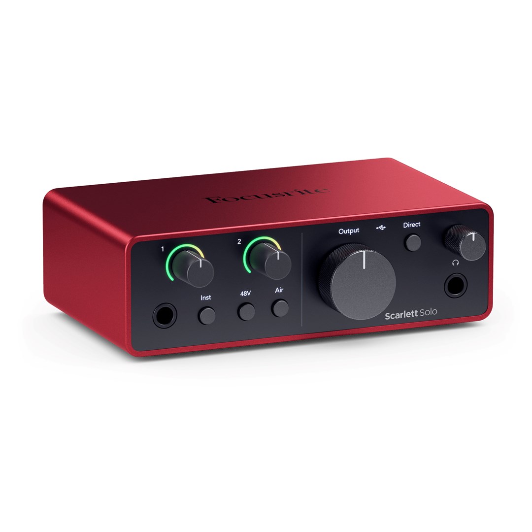 Audio sučelje FOCUSRITE Scarlett Solo 4th Gen (2-kanalno, 4. generacija)-3