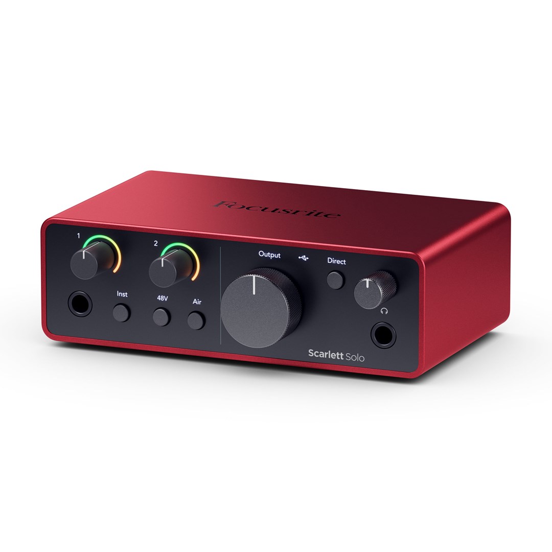 Audio sučelje FOCUSRITE Scarlett Solo 4th Gen (2-kanalno, 4. generacija)-2