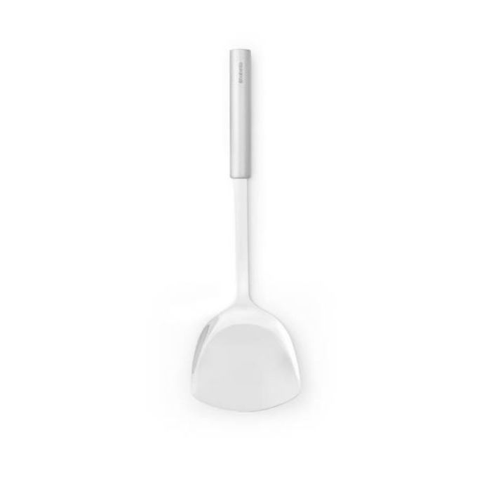 Spatula za wok Brabantia (izrađena od nehrđajućeg čelika, pogodna za pranje u perilici posuđa, 5 godina jamstva)-0