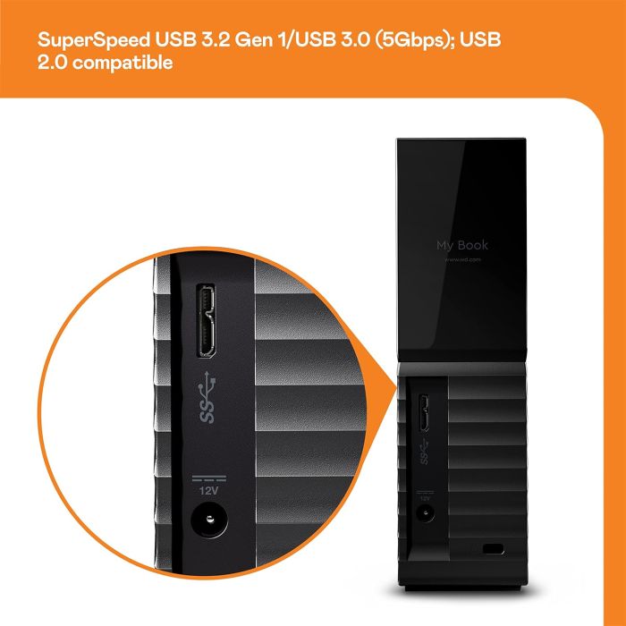 Vanjski tvrdi disk WESTERN DIGITAL WD My Book 24TB USB 3.0-1