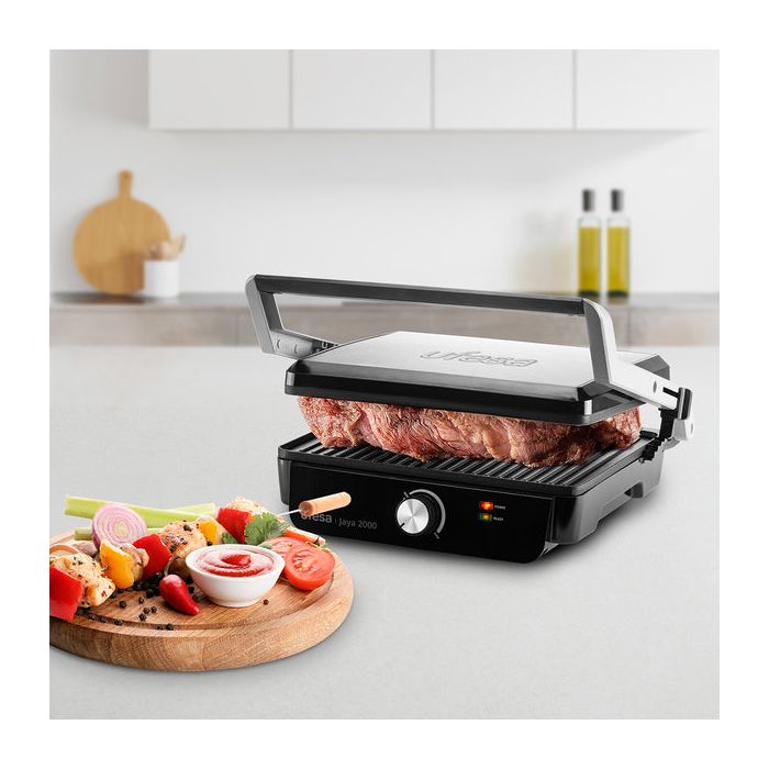 Električni kontaktni žar UFESA Press Grill Jaya 2000 – 2000 W, 180°-1