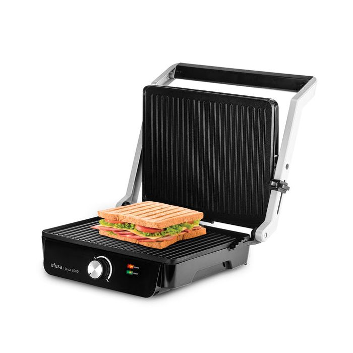 Električni kontaktni žar UFESA Press Grill Jaya 2000 – 2000 W, 180°