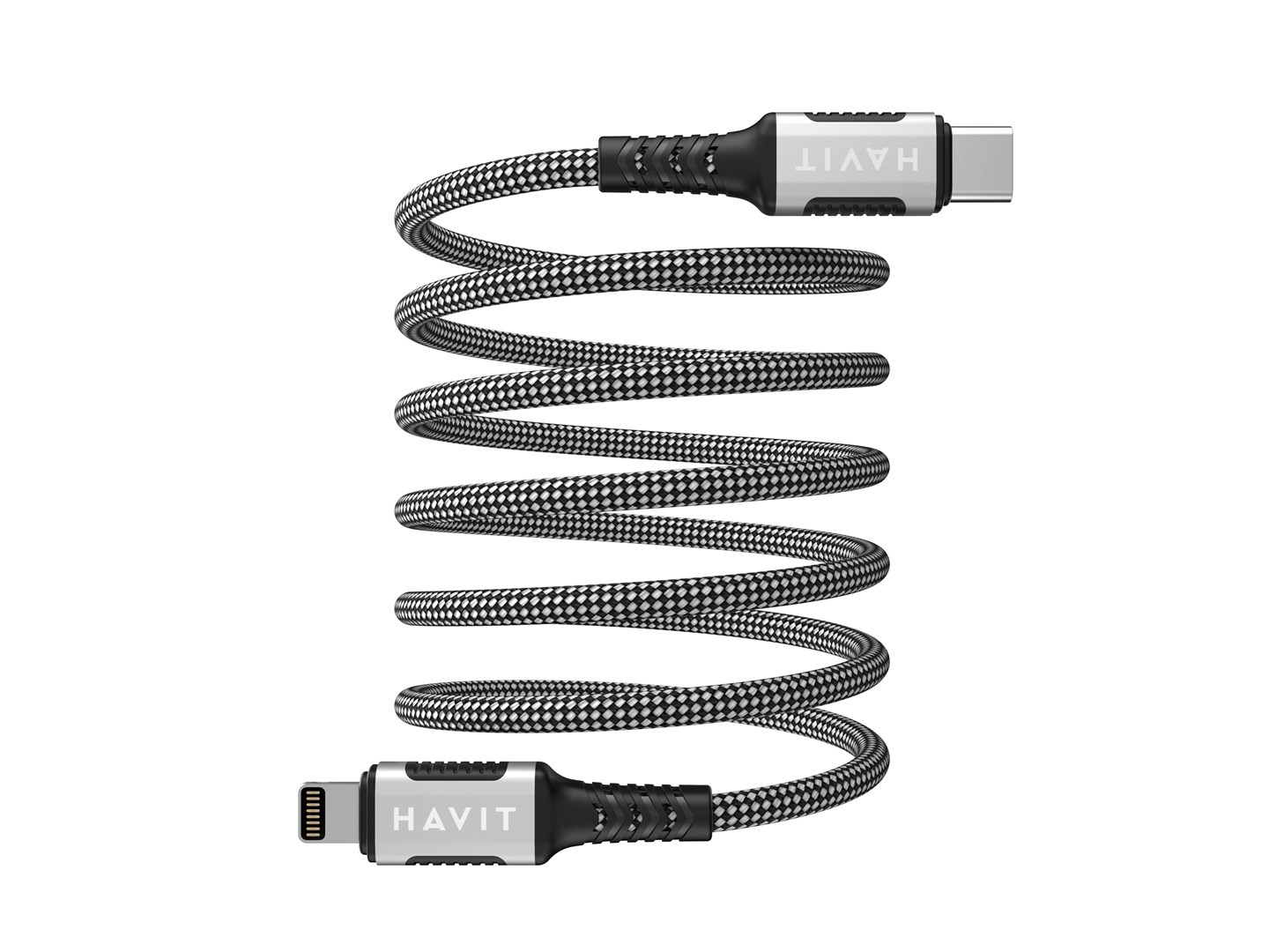 Kabel HAVIT CB6298 (USB type C-Lightning, magnetski, 1 m, crni)-1