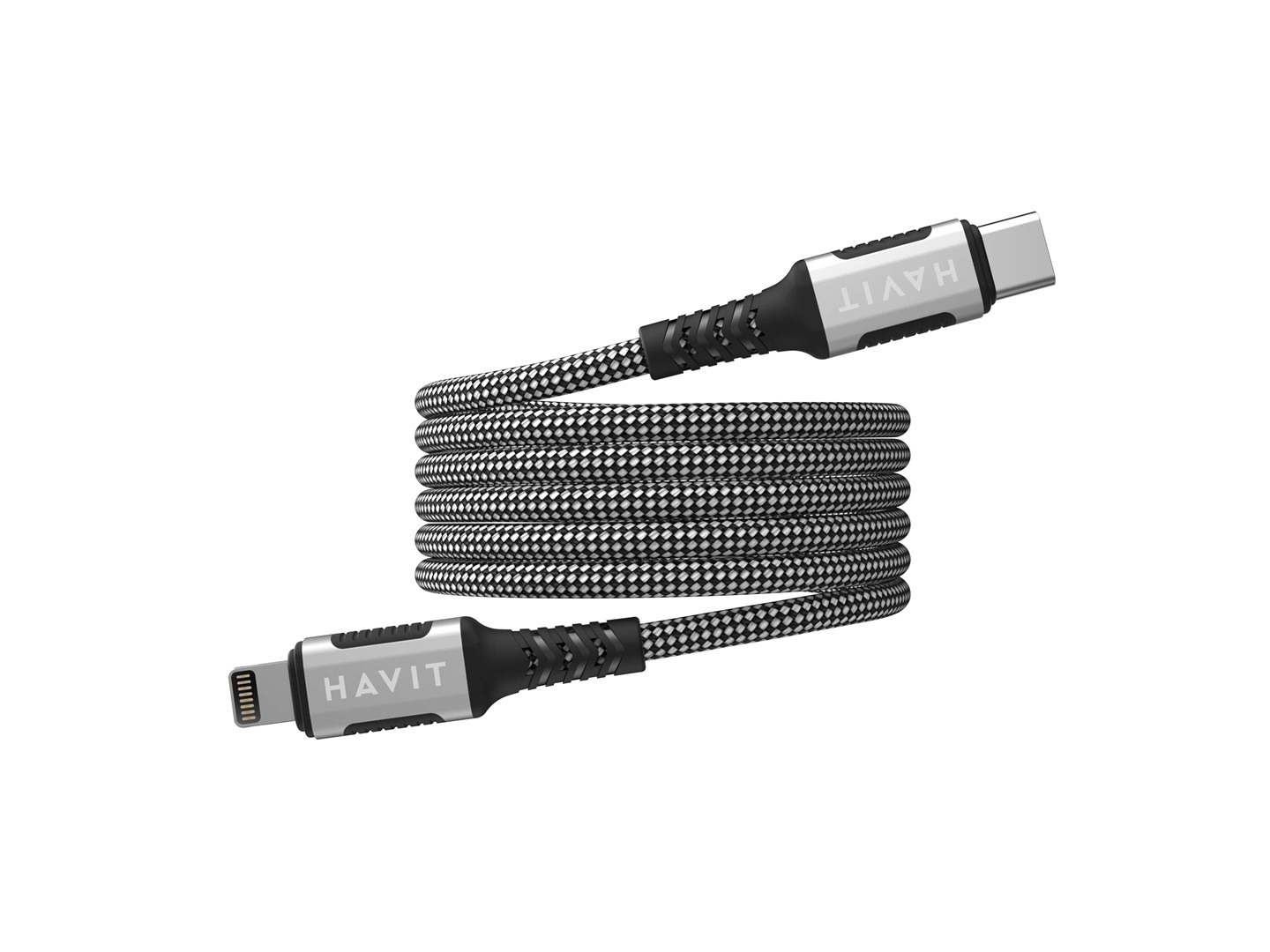 Kabel HAVIT CB6298 (USB type C-Lightning, magnetski, 1 m, crni)-0