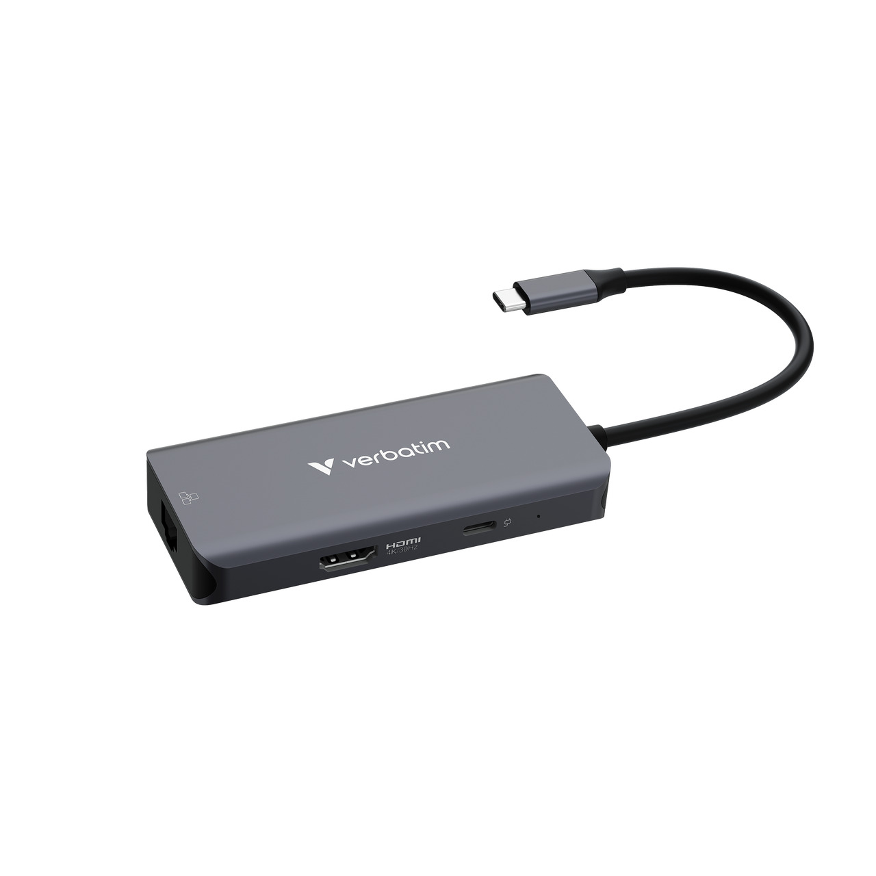 Multi-Port Hub VERBATIM 32157 USB-C Essentials 6 Port s RJ45-0
