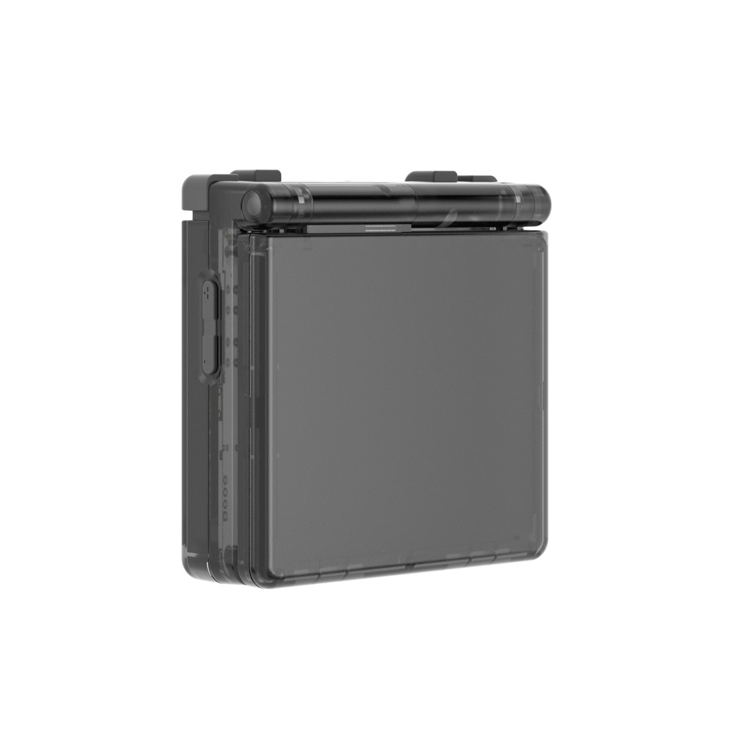 Ručna retro igraća konzola ANBERNIC RG35XX SP (preklopna, 3,5" IPS 640x480, H700, 1 GB RAM, 3300 mAh, crna prozirna boja)-2