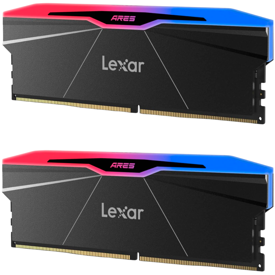Memorija LEXAR ARES RGB (32GB (2x16GB), DDR5, 6000MHz, CL30, crna)-1