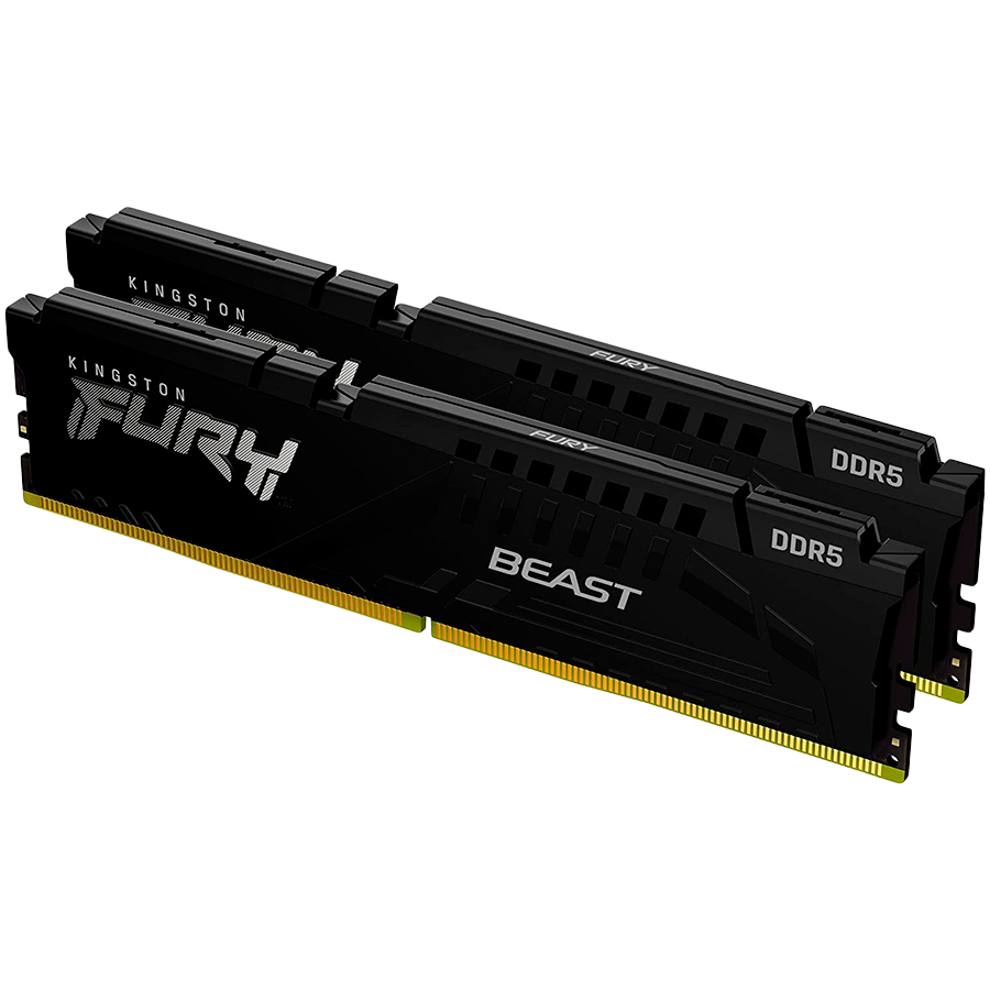 Radna memorija KINGSTON FURY Beast Black KF552C40BB2K2-64 (64GB (2x32GB), DDR5, 5200MT/s, CL40)-0