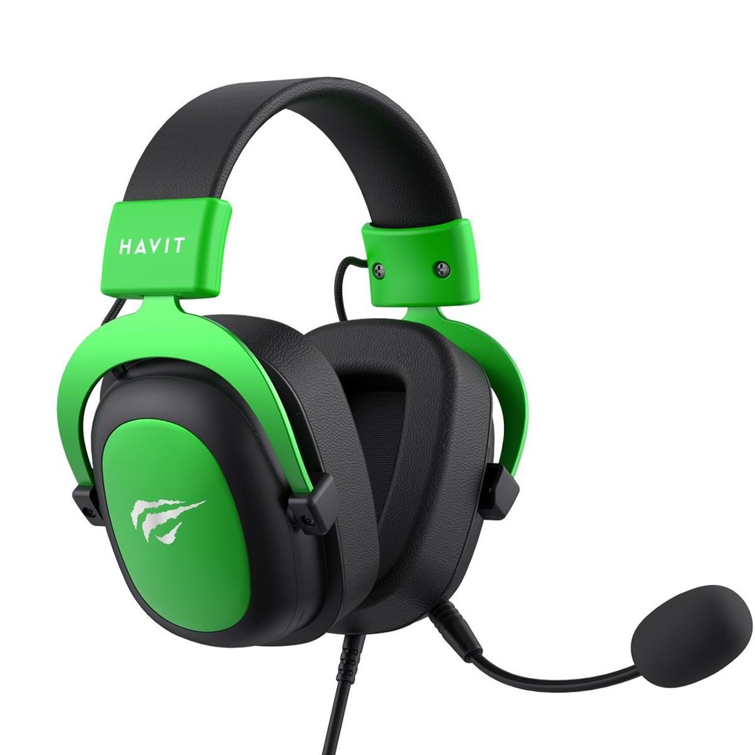Slušalice HAVIT H2002d (žičane, za gaming, crno-zelene)-4