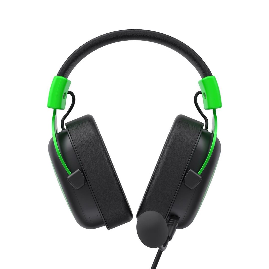 Slušalice HAVIT H2002d (žičane, za gaming, crno-zelene)-1
