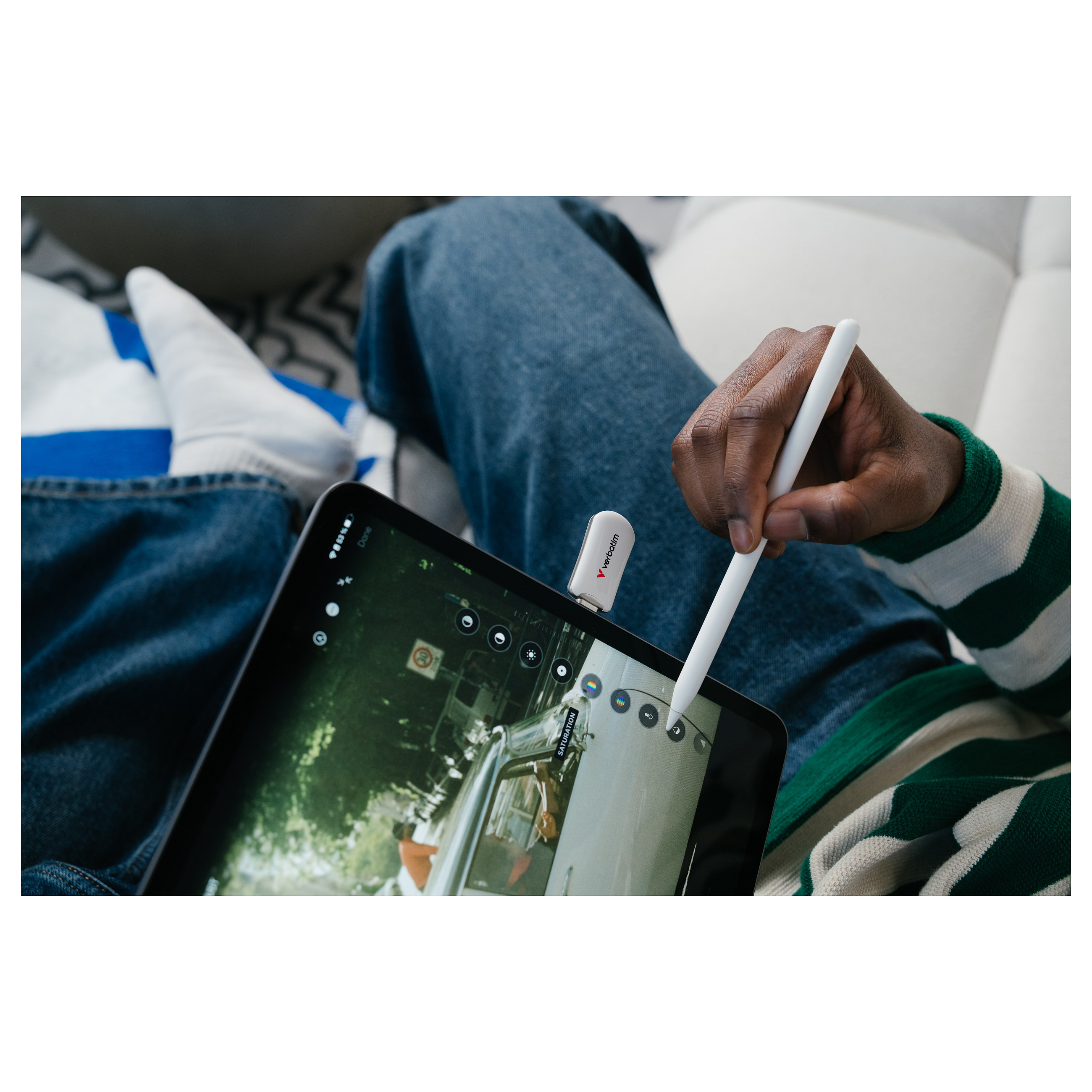 USB-C FLASH DRIVE VERBATIM STICK 256GB (256GB)-5