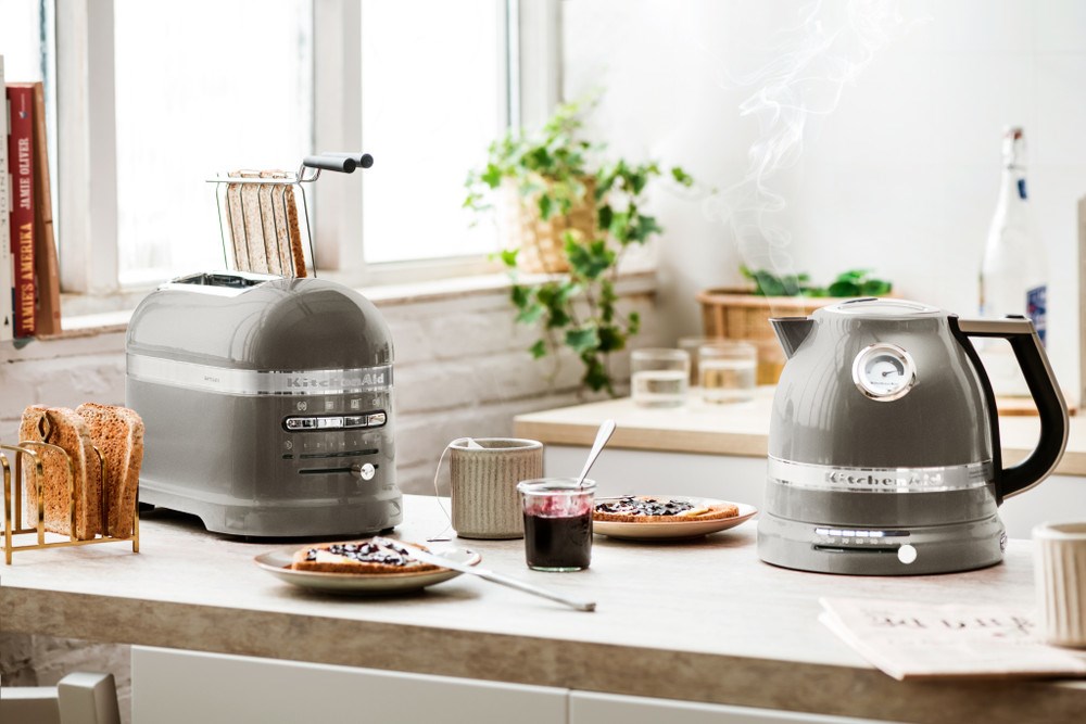 KETTLE KITCHENAID 5KEK1522EMS (1.5 l, 2400 W, siva)