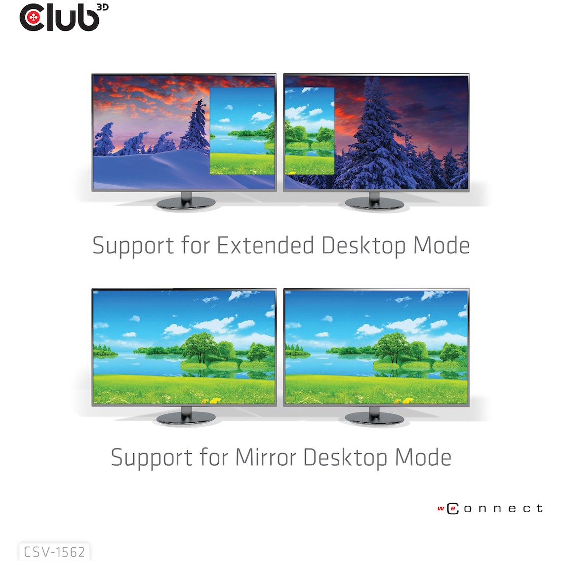 Docking Station CLUB 3D CSV-1562 USB3.2 Gen1 Type-C Triple 4K30Hz-4