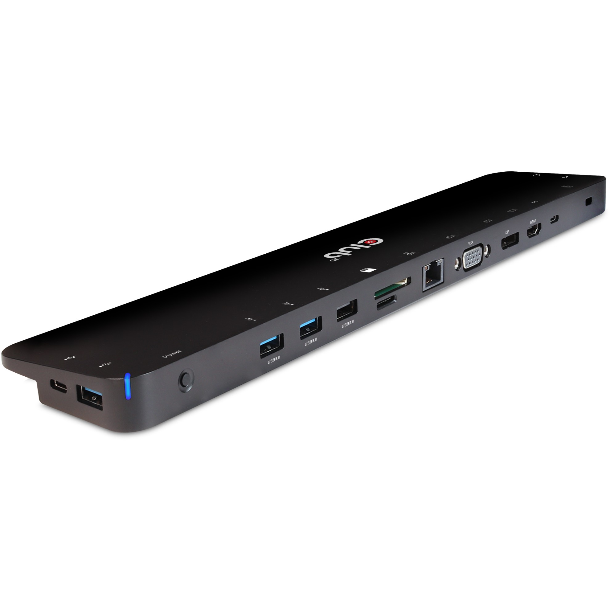 Docking stanica CLUB3D USB Type C 3.2 Gen1 Triple Display Dynamic PD Charging Dock (100w pd)-1
