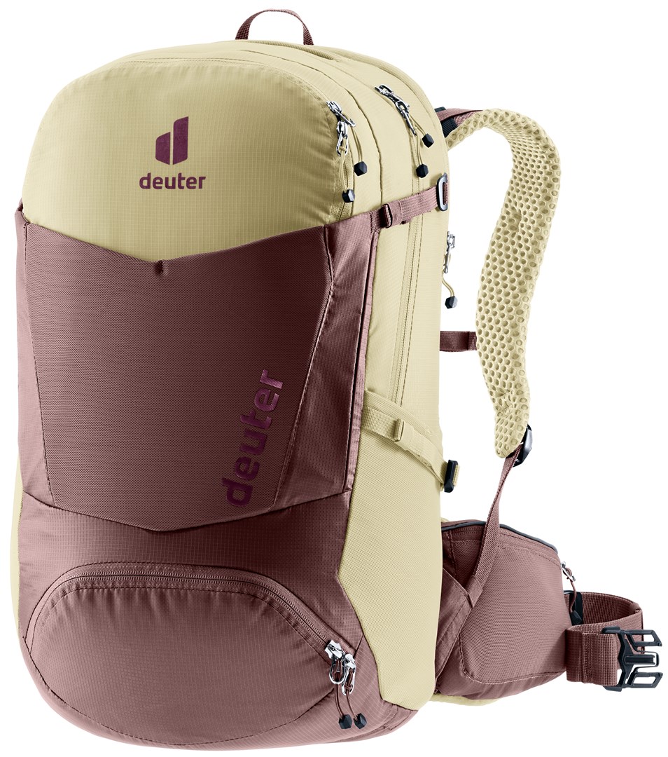 Ruksak za biciklizam DEUTER Trans Alpine Pro 26 SL (26L, ženski), ashrose/desert-0