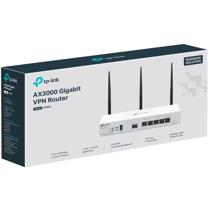 Router TP-LINK Festa FR365 Gigabit VPN-Router (AX3000)-5