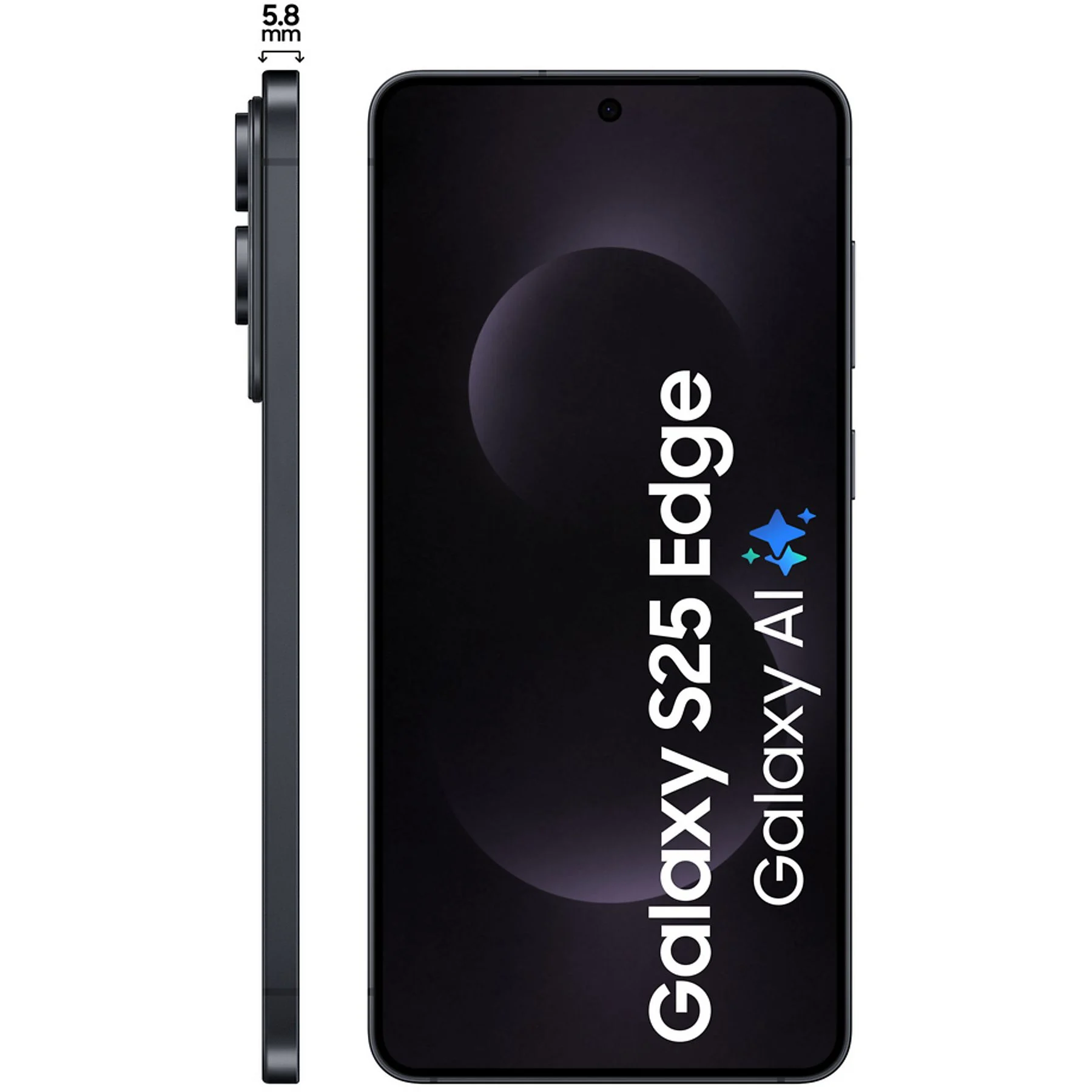 Mobitel SAMSUNG Galaxy S25 Edge 8GB/256GB Titanium Jetblack EU-2