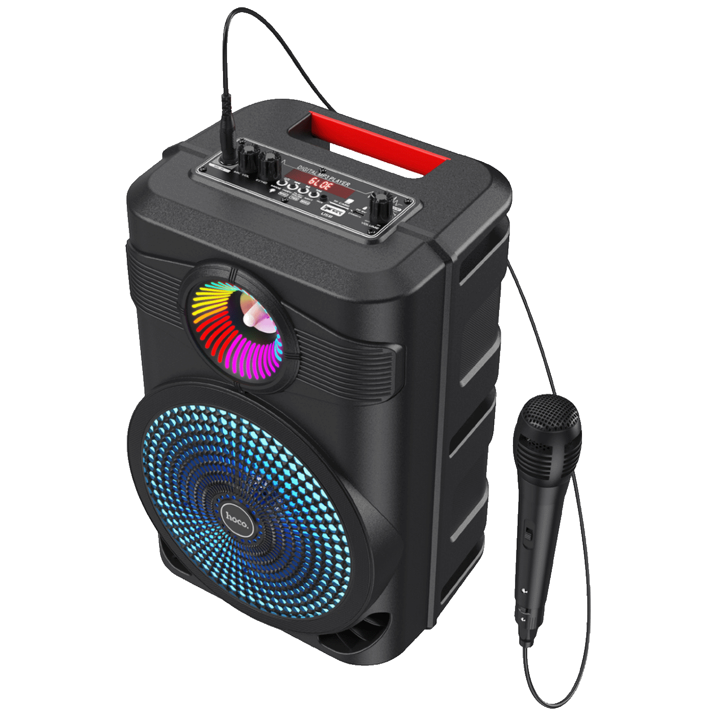 hoco. Zvučnik bežični sa mikrofonom, Bluetooth, 1800 mAh - BS46 Mature-0