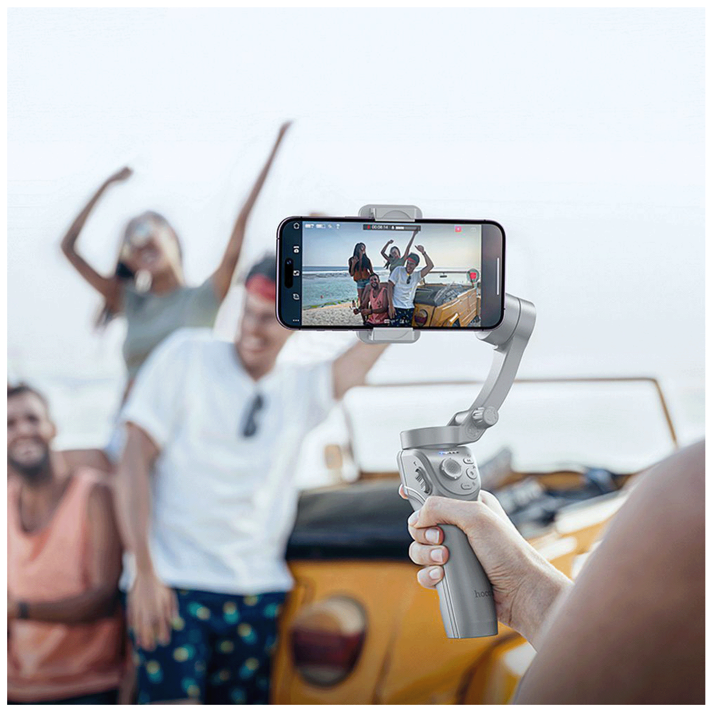 hoco. Držač/ Stabilizator Gimbal za smartphone, Bluetooth - K24-7