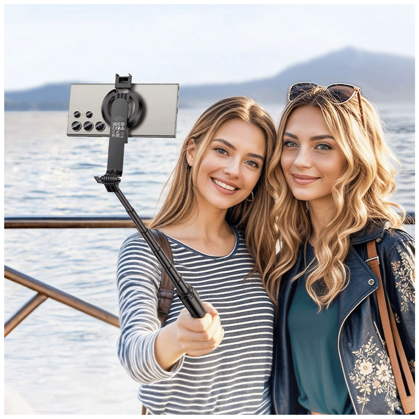 hoco. Selfie stick s bežičnim daljinskim upravljačem i stativom - K25-6