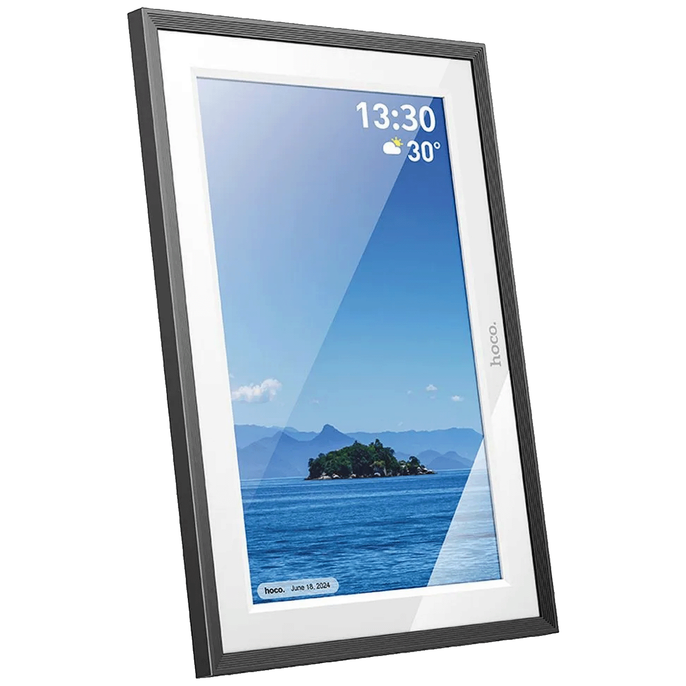hoco. Digitalni foto okvir 10", LCD touch panelWiFi, microUSB - HI13-2