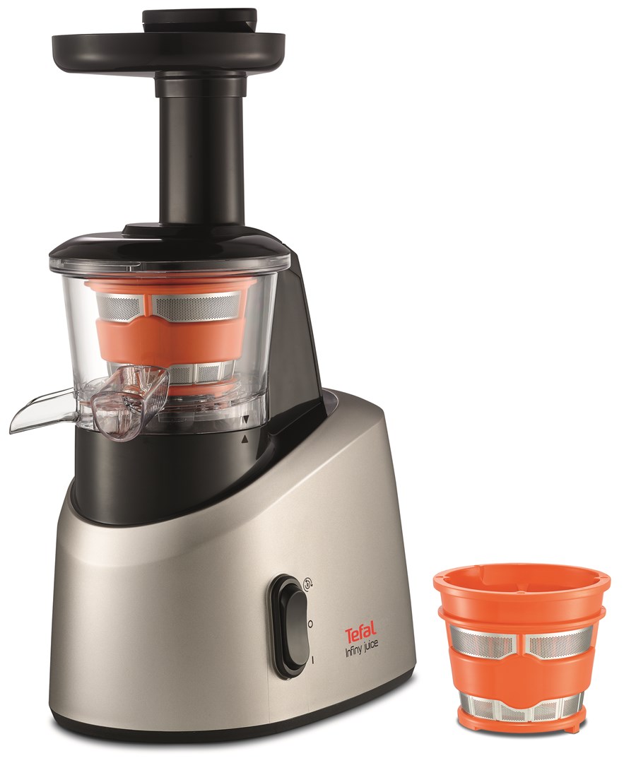 Sokovnik TEFAL Infiny Juice ZC255B (hladno prešanje, 200 W, 0.8 l)-4