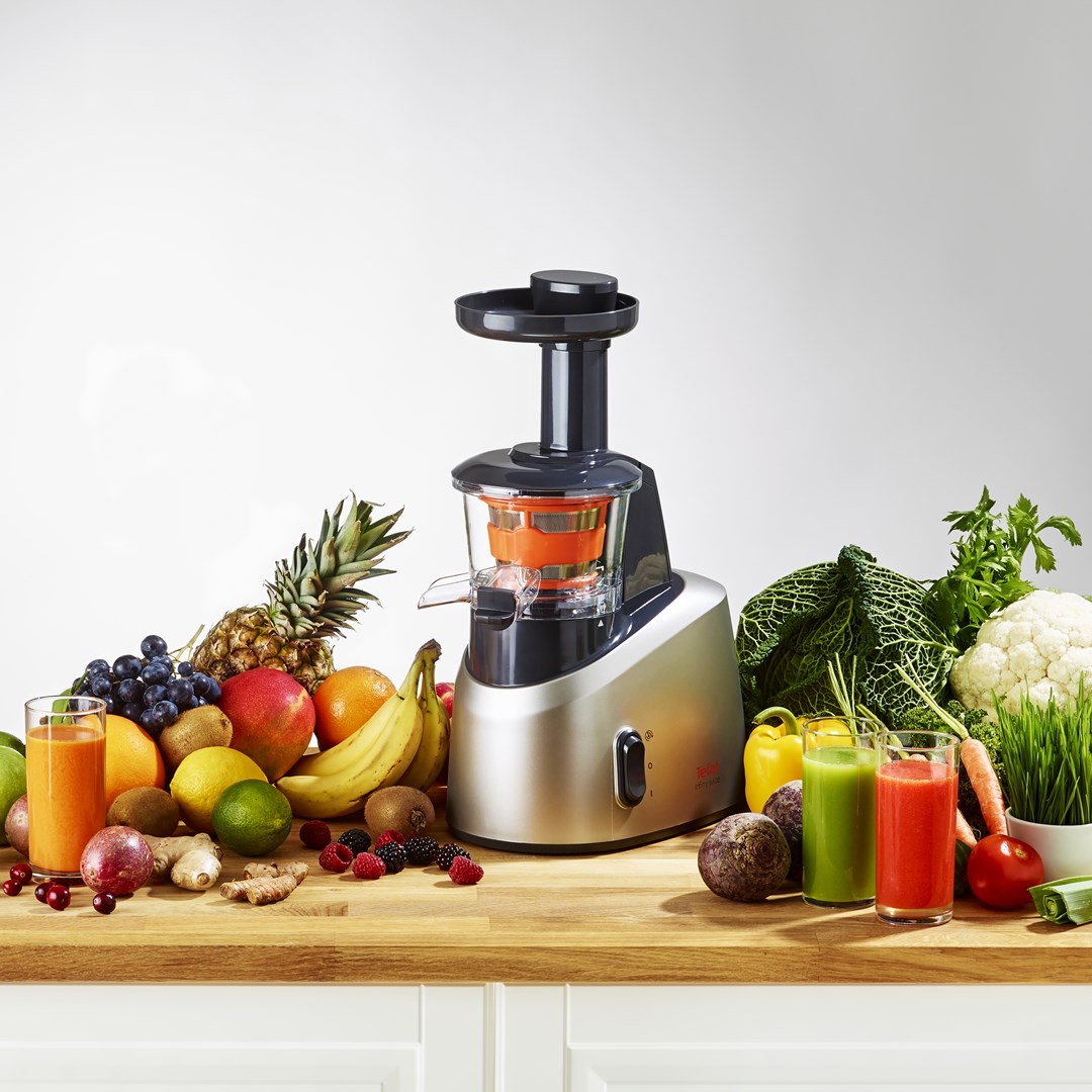 Sokovnik TEFAL Infiny Juice ZC255B (hladno prešanje, 200 W, 0.8 l)-2