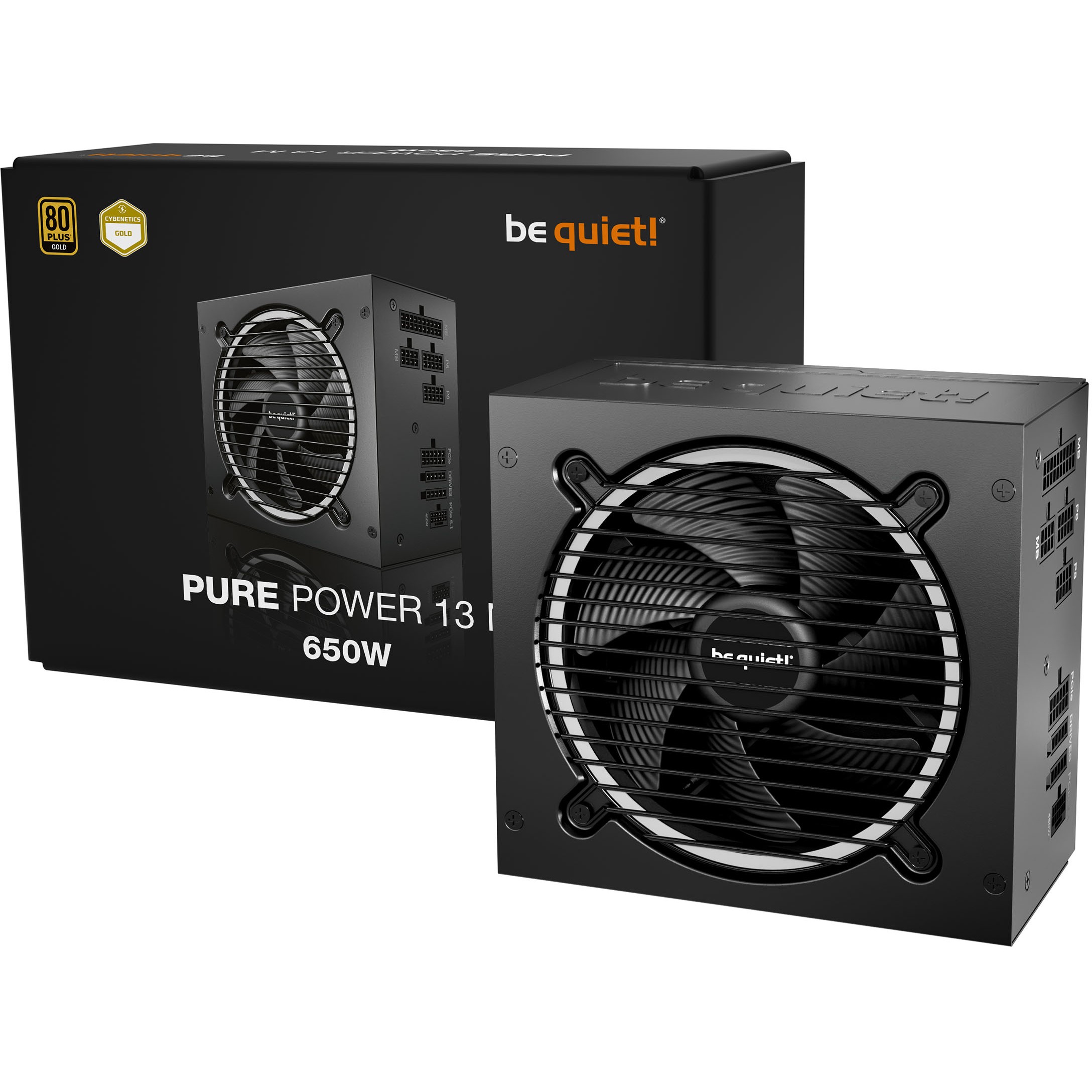 Napajanje BE QUIET! Pure Power 13 M (650W, 20+4 pin ATX, ATX, Crna)-1